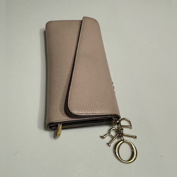 Dior leather saddle wallet on chain - Picture 3 of 16
